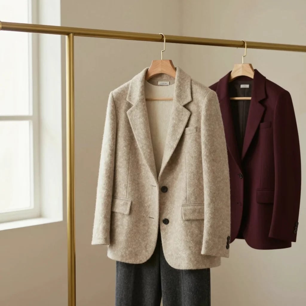 Oat Wool Blazer