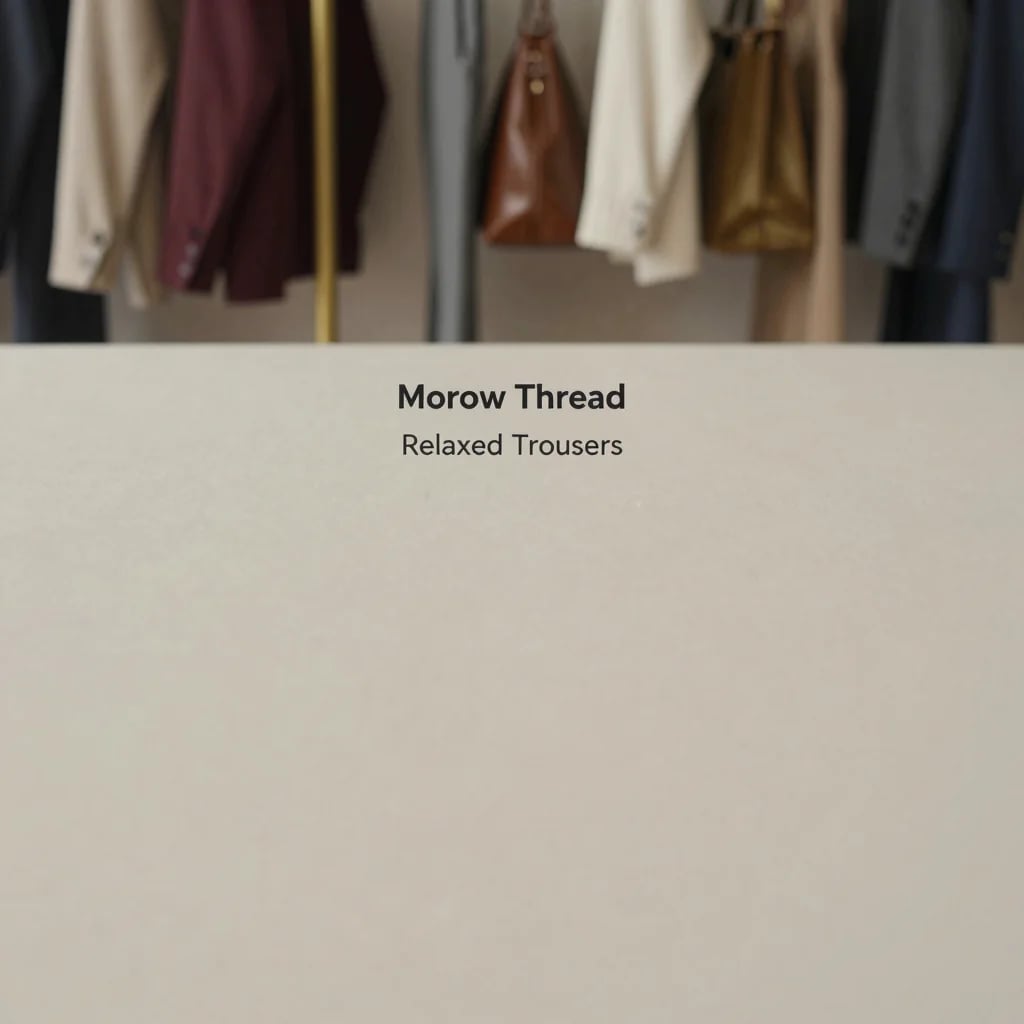 Relaxed Trousers - background